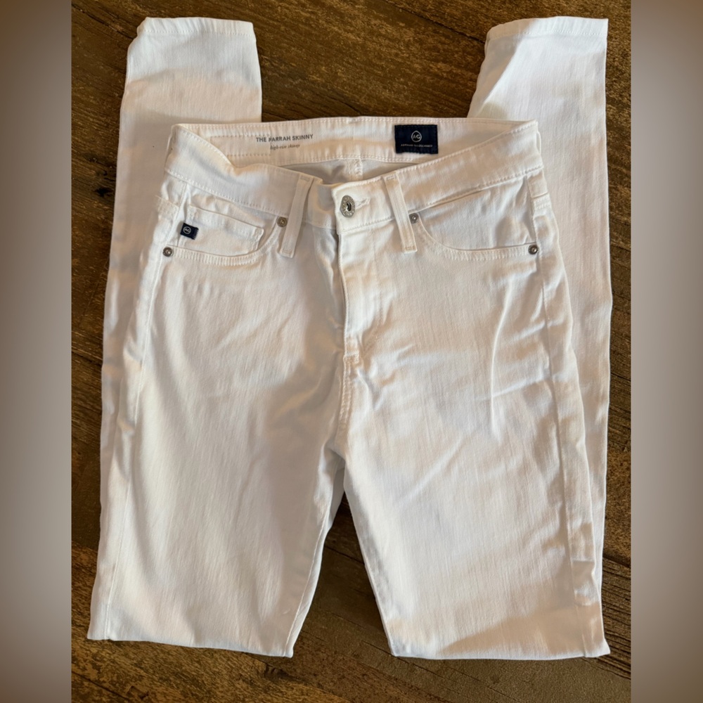 AG Adriano Goldschmied The Farrah Skinny Jeans Size 25R - Picture 2 of 10
